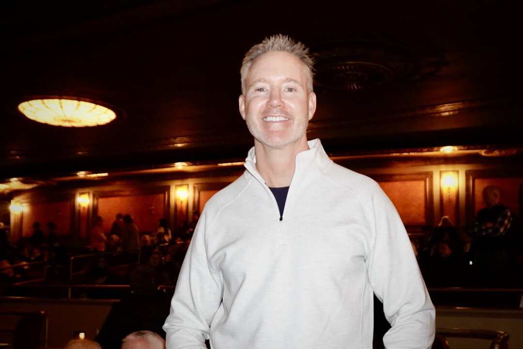 Brian O’Connor attended Shen Yun Performing Arts at the Palace Theater, in Waterbury, Conn., on Dec. 27, 2025. (Nancy Ma/Epoch Times)