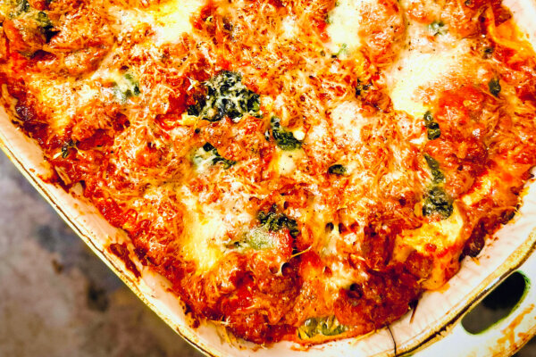 Three Cheesy Cheers for Lasagna