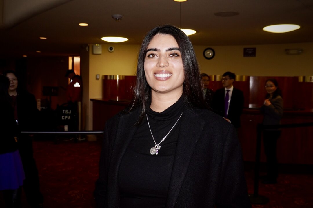 Nargis Safi enjoyed Shen Yun's matinee at the  Center for the Performing Arts on Dec. 28, 2025. (Lily Yu/The Epoch Times) 