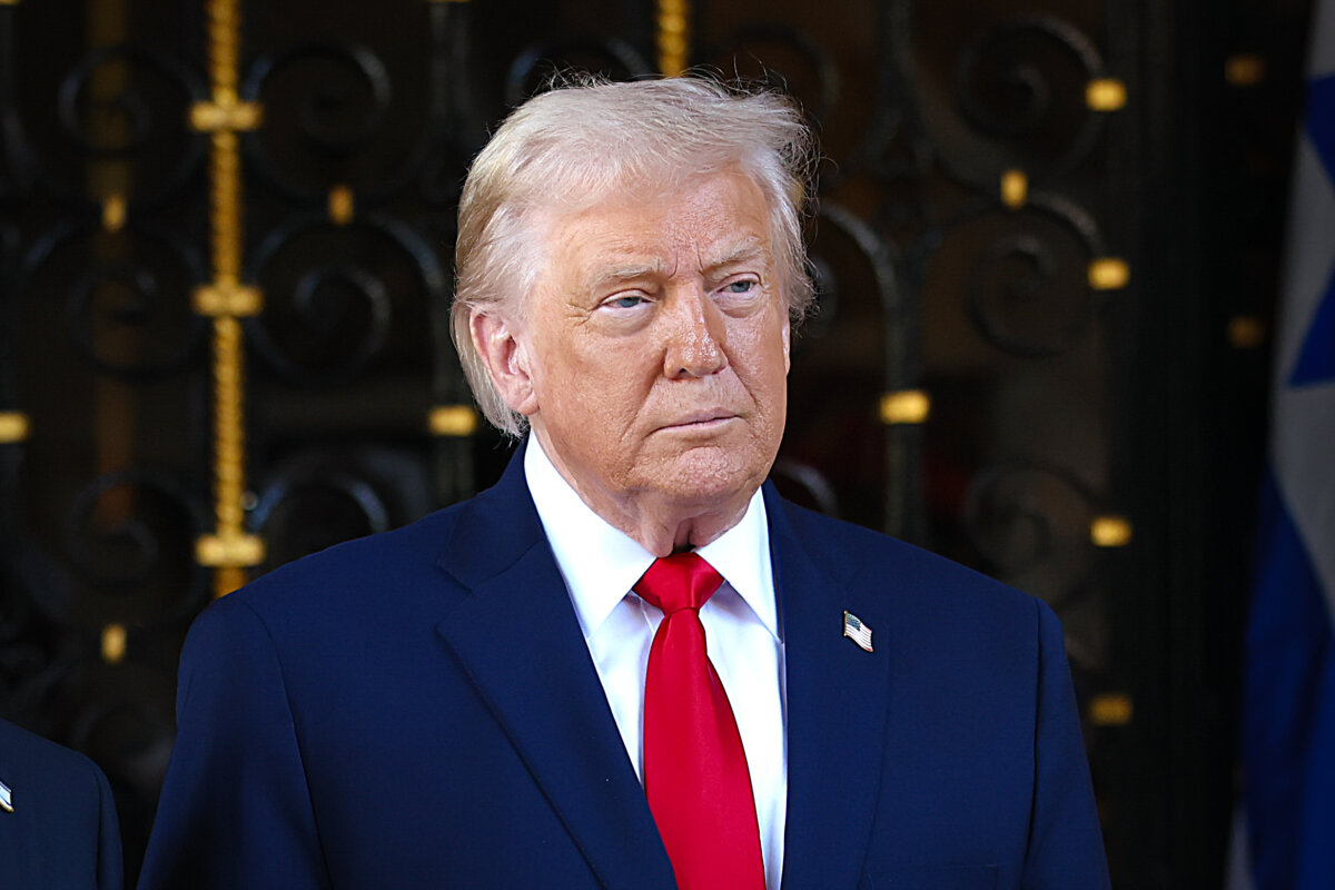 President Donald Trump at his Mar-a-Lago club in Palm Beach, Fla., on Dec. 29, 2025. (Joe Raedle/Getty Images)