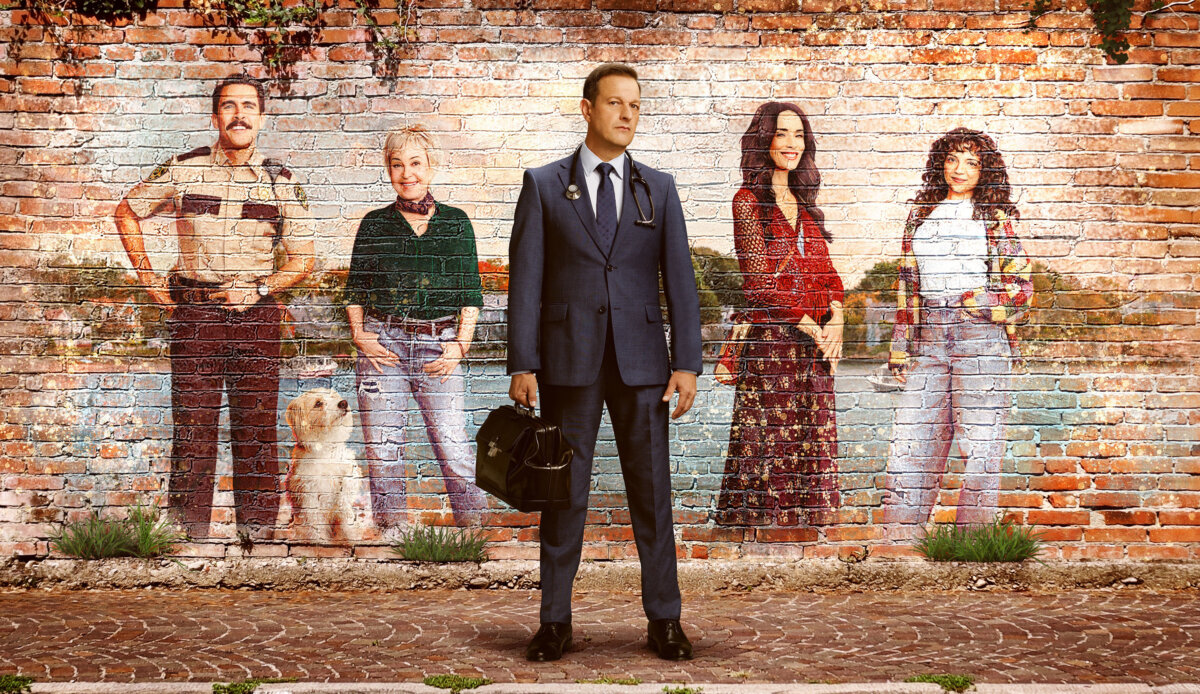 “Best Medicine” cast (L-R): Josh Segarra, Annie Potts, Josh Charles, Abigail Spencer, and Cree. (Pamela Littky/Michael Schwartz/FOX. © 2026 FOX Media. LLC)
