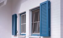 Add Attractive Louvered Shutters