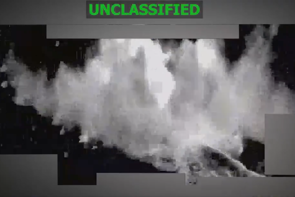 Footage of a U.S. strike on three drug trafficking boats in the eastern Pacific Ocean on Dec. 29, 2025. (U.S. Southern Command/Screenshot via The Epoch Times)