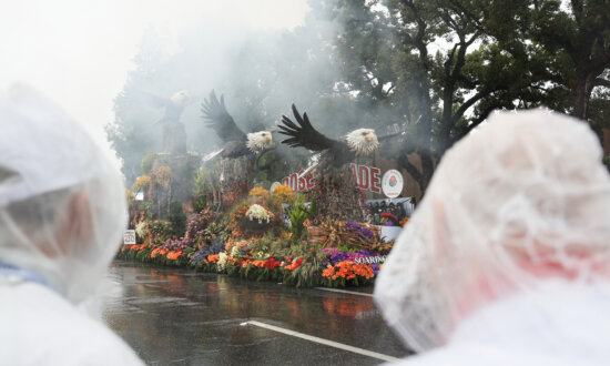 Rain Soaks Rose Parade in California and Snow Squalls Hit Midwest and Northeast on First Day of 2026