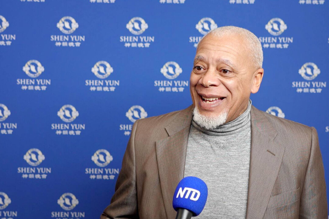Michael Paul enjoyed Shen Yun at the International Convention Centre in Birmingham, UK, on Jan. 2, 2026. (NTD)