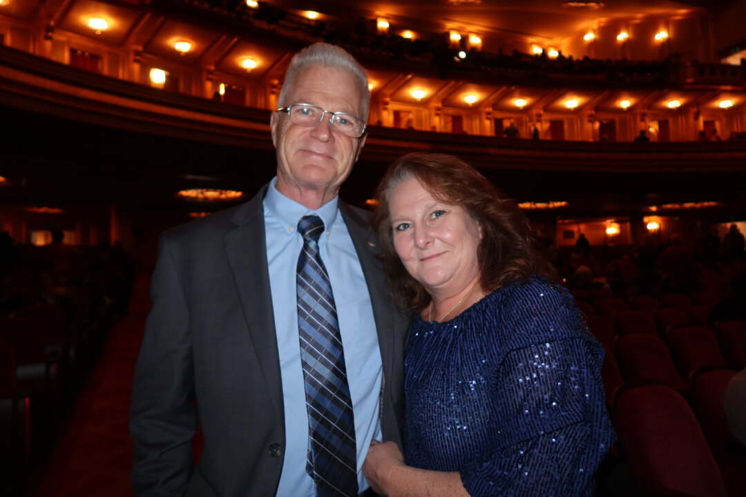 Craig and Kimberly Eicher enjoyed Shen Yun's matinee at the War Memorial Opera House on Jan. 3, 2026. (Nan Su/The Epoch Times)