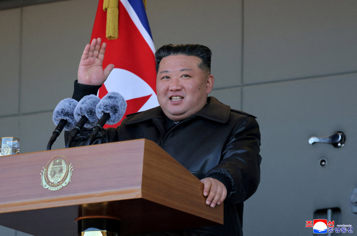 North Korean leader Kim Jong-un, in North Korea, on Jan. 2, 2026. (KCNA via Reuters)