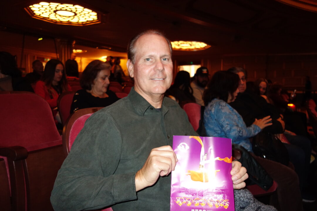 Todd Howe enjoyed Shen Yun's matinee at the War Memorial Opera House on Jan. 4, 2026. (Mark Cao/The Epoch Times)