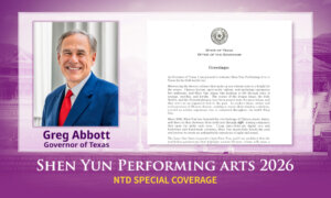 Texas Gov. Greg Abbott Welcomes Shen Yun to the Lone Star State