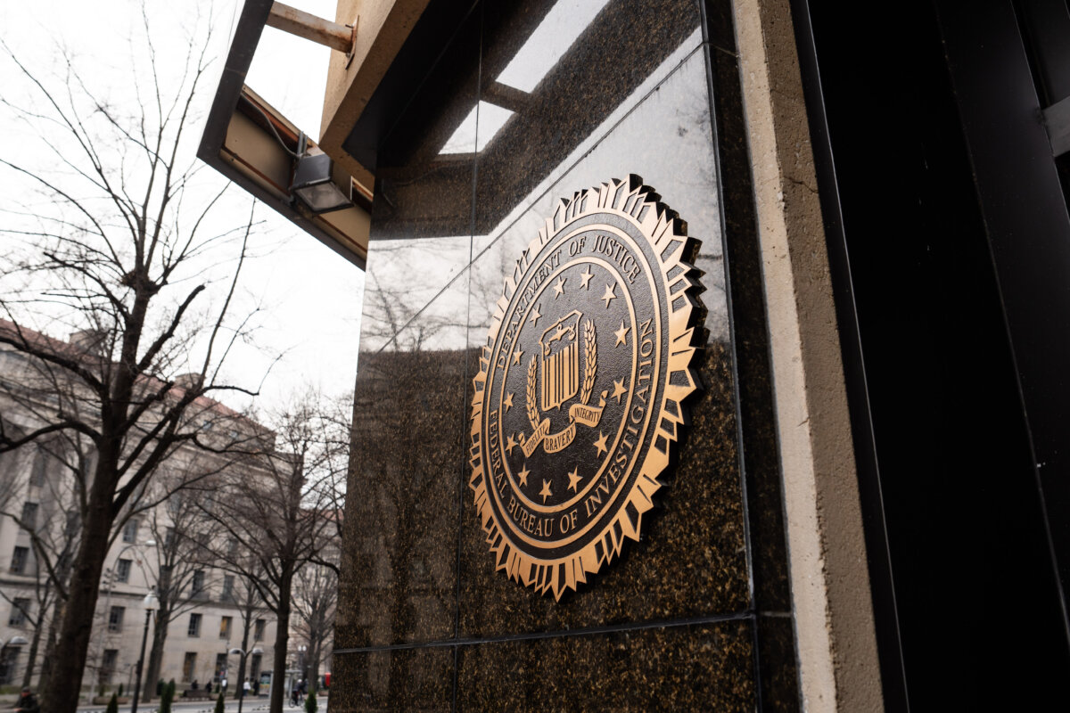 The J. Edgar Hoover FBI building in Washington on Jan. 6, 2026. (Madalina Kilroy/The Epoch Times)