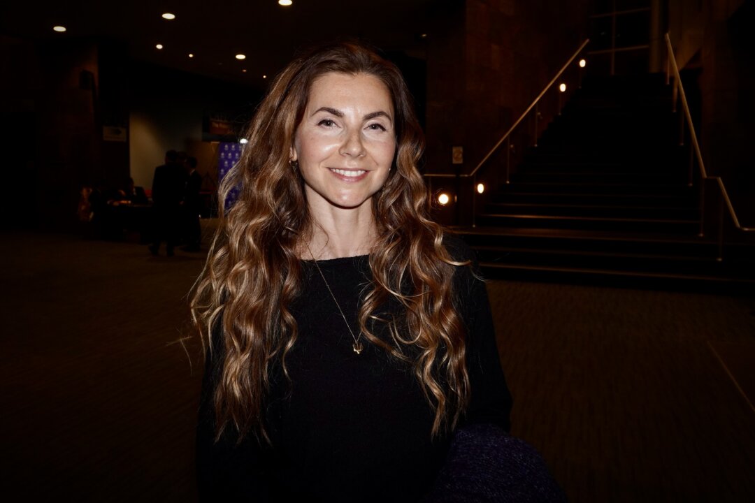 Hanna Parkhomenko at the Shen Yun Performing Arts at the Harris Center on Jan. 6, 2026. (Lily Yu/The Epoch Times)