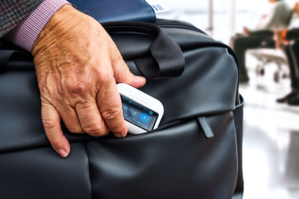 Audien Atom—a prescription-free hearing device that costs about one-tenth the price of traditional hearing aids