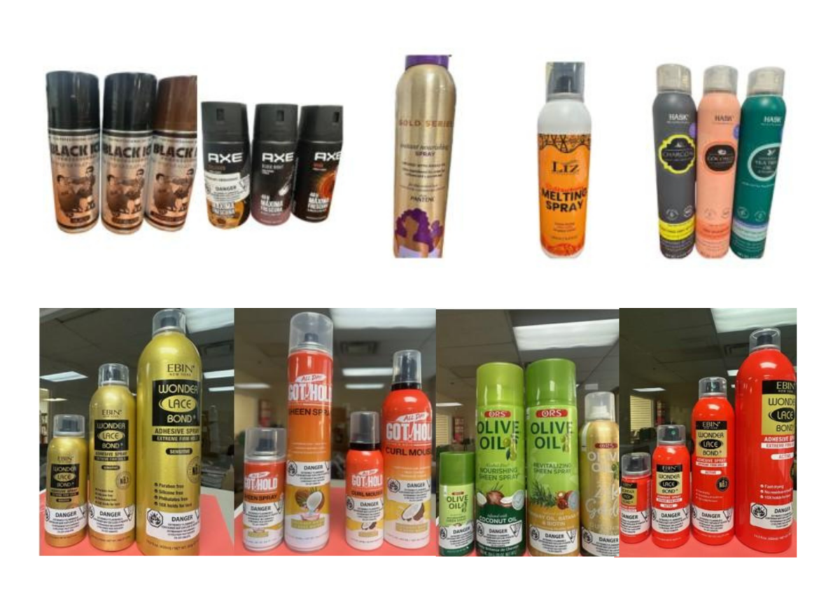 Health Canada on Jan. 8, 2026, expanded a previous recall of cosmetic products in Canada, including Axe deodorants and various hair products, citing missing mandatory hazard labelling that could result in misuse. (Health Canada)