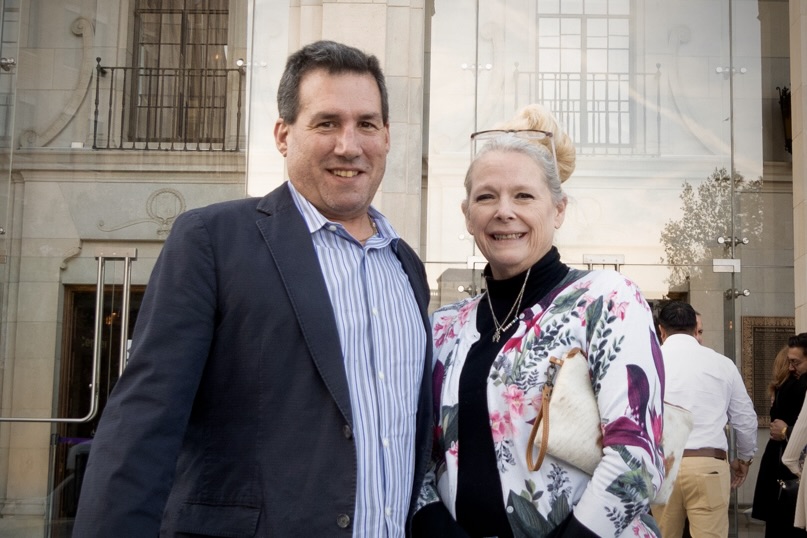 Keith and Valerie Gutterson attended Shen Yun Performing Arts at the Tobin Center for the Performing Arts on Jan. 10, 2026. (Jane Yang/The Epoch Times)