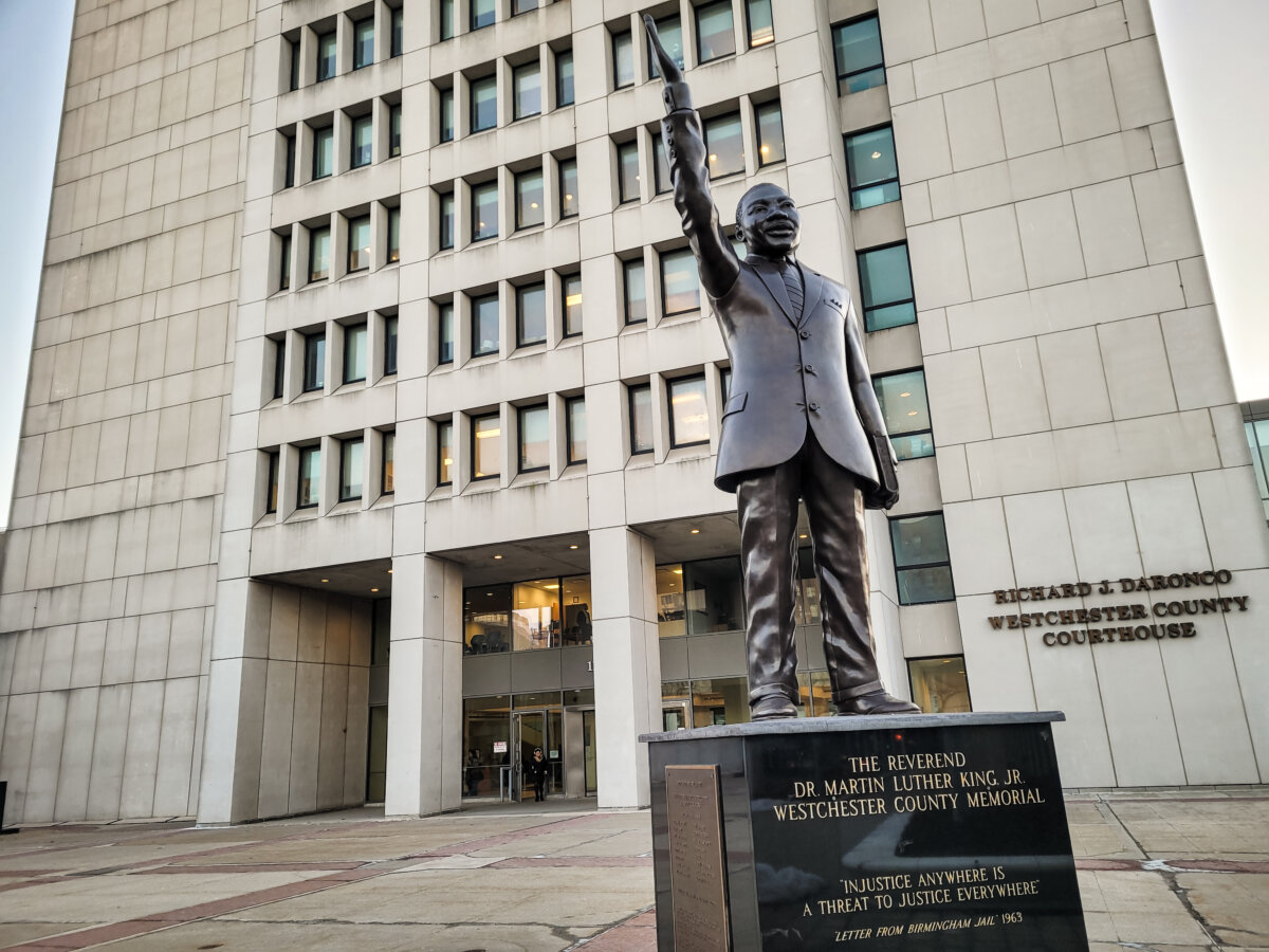 Westchester County Courthouse in White Plains, N.Y., on Jan. 12, 2026. (Stacy Robinson/The Epoch Times)