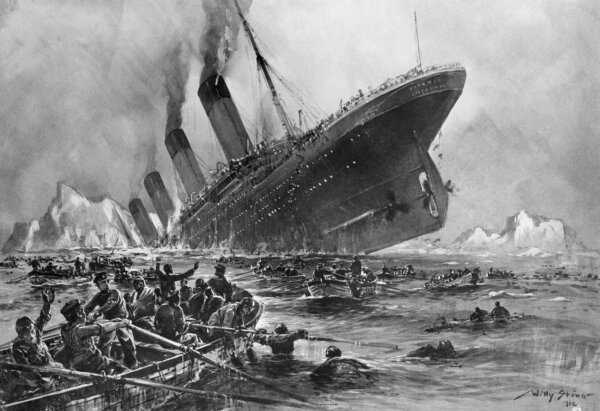 Titanic sinking
