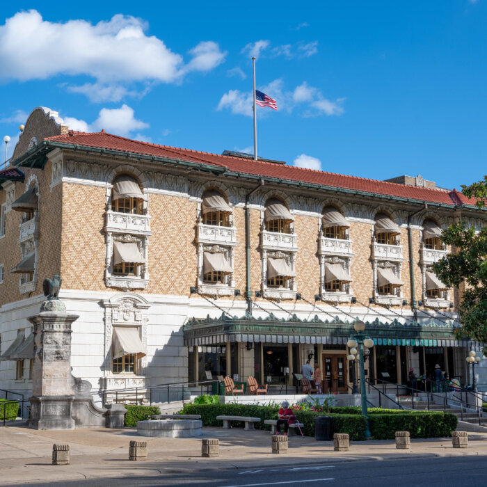 Fordyce Bathhouse in Hot Springs National Park, Arkansas