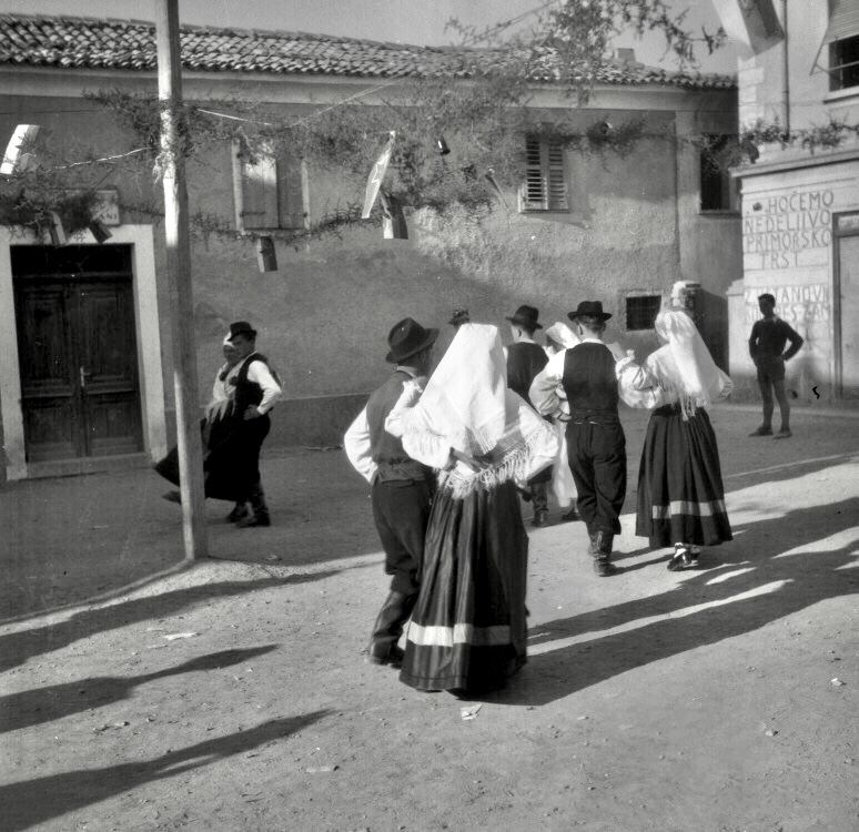 "Scene From the Mazurka Dance," 1949. (Public Domain)