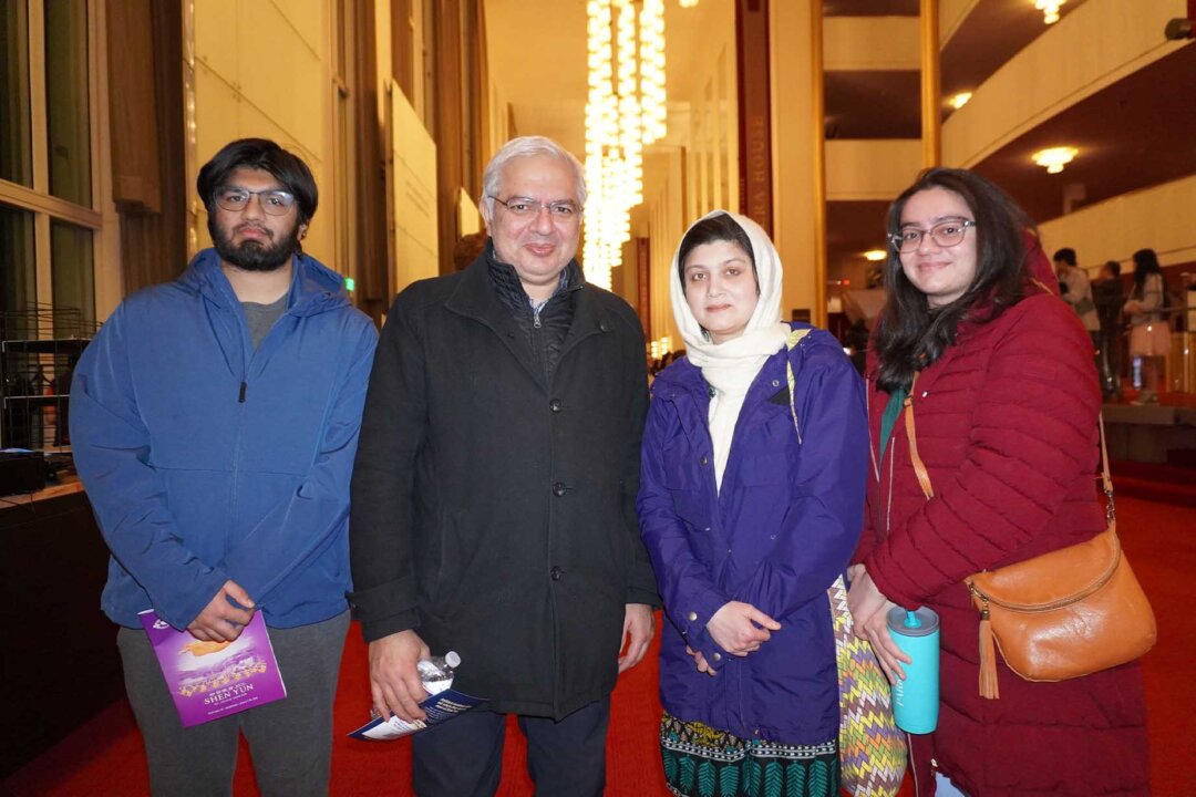 Haroon Akhta learned about China growing up, but learned even more after attending Shen Yun at the Trump Kennedy Center Opera House on Jan. 17, 2026. (Sherry Dong/The Epoch Times)