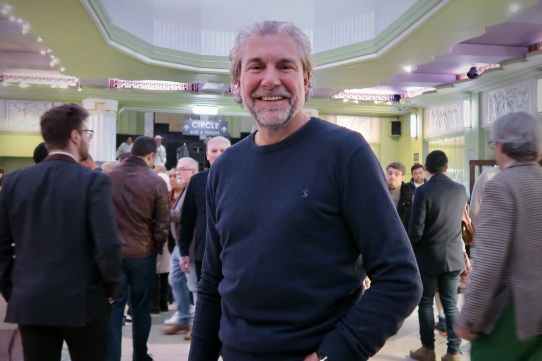 Mark Stephens attended Shen Yun Performing Arts at Eventim Apollo in London on Jan. 18, 2026. (Jenna Zhan/The Epoch Times)