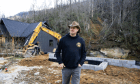 How a Man and His Excavator Helped Rebuild a Hurricane-Devastated Town