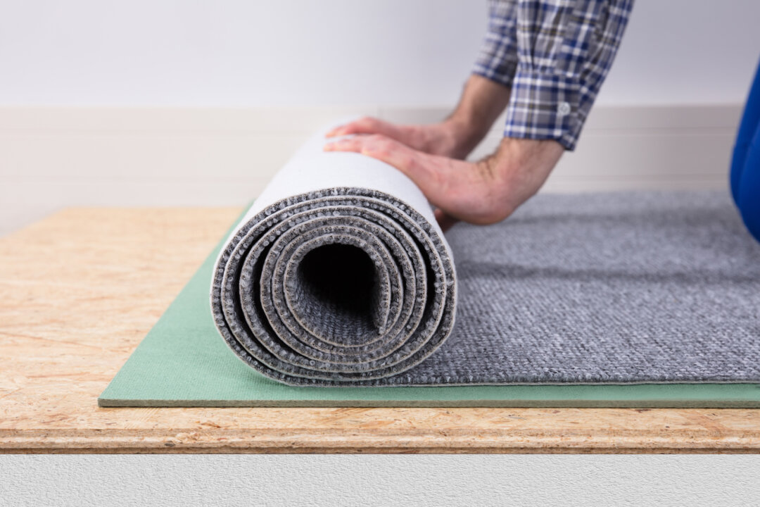 Foam-Backed Carpet Simplifies Installation