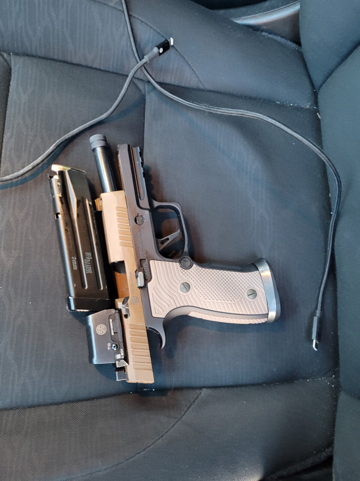 The person shot by federal agents on Jan. 24, 2025 allegedly had a firearm with two magazines, according to the Department of Homeland Security. (Department of Homeland Security)