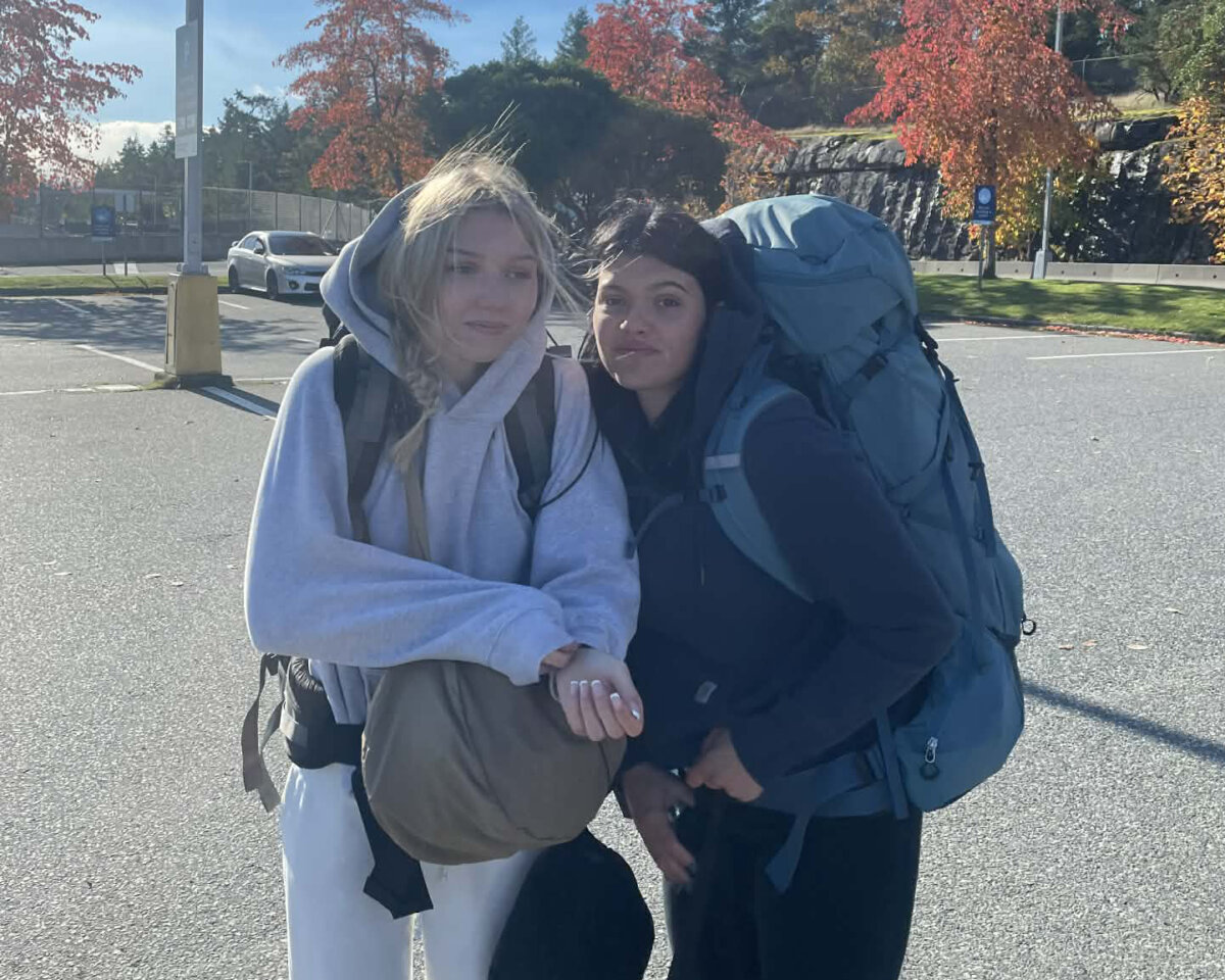 Piper James, 19, of Campbell River, B.C., shown on the right in this undated handout photo, was found dead on a beach in Australia, surrounded by a pack of dingoes. (The Canadian Press/Handout - Angela James)
