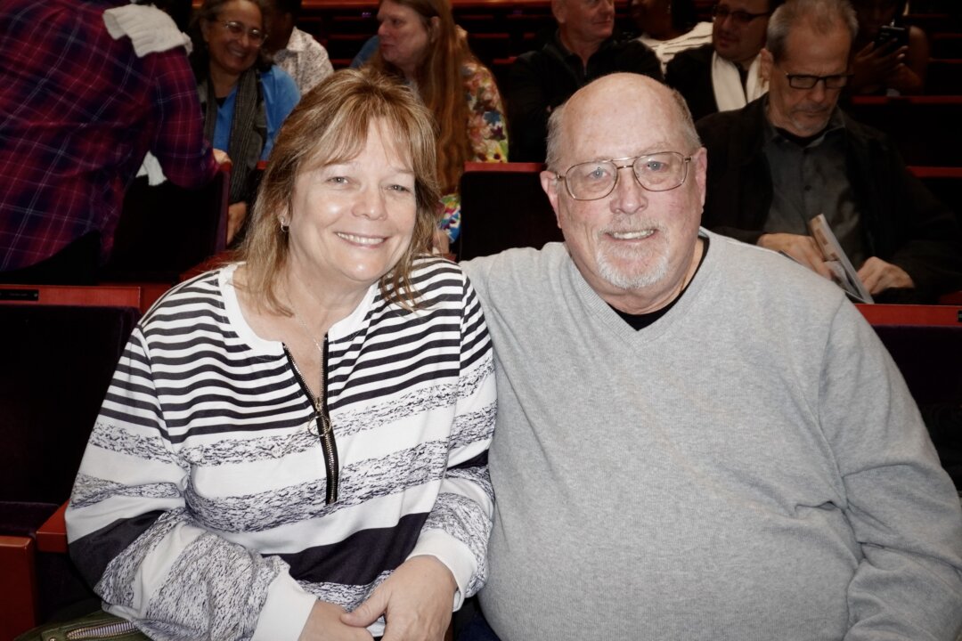 Joe and Debbie DeWeese enjoyed Shen Yun at the Tobin Center for the Performing Arts in San Antonio on Jan. 24, 2026. (Sonia Wu/ The Epoch Times)
