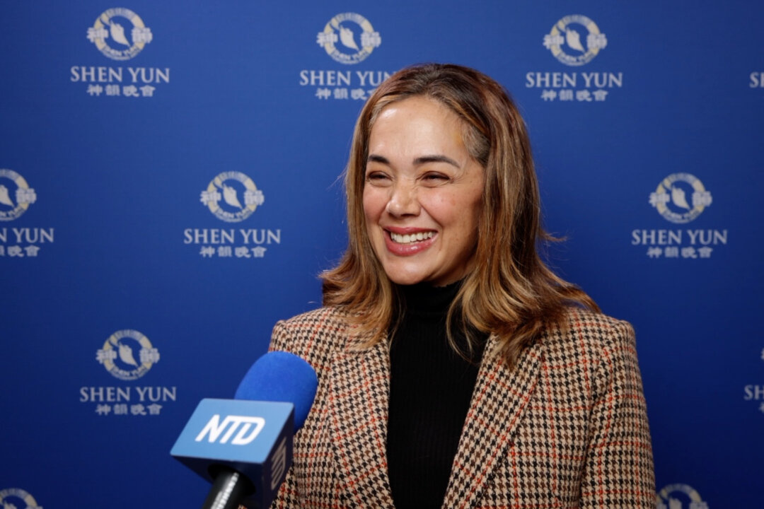 Serah Henesey at the Shen Yun Performing Arts performance at The Music Center's Dorothy Chandler Pavilion on Jan. 25, 2026. (NTD)