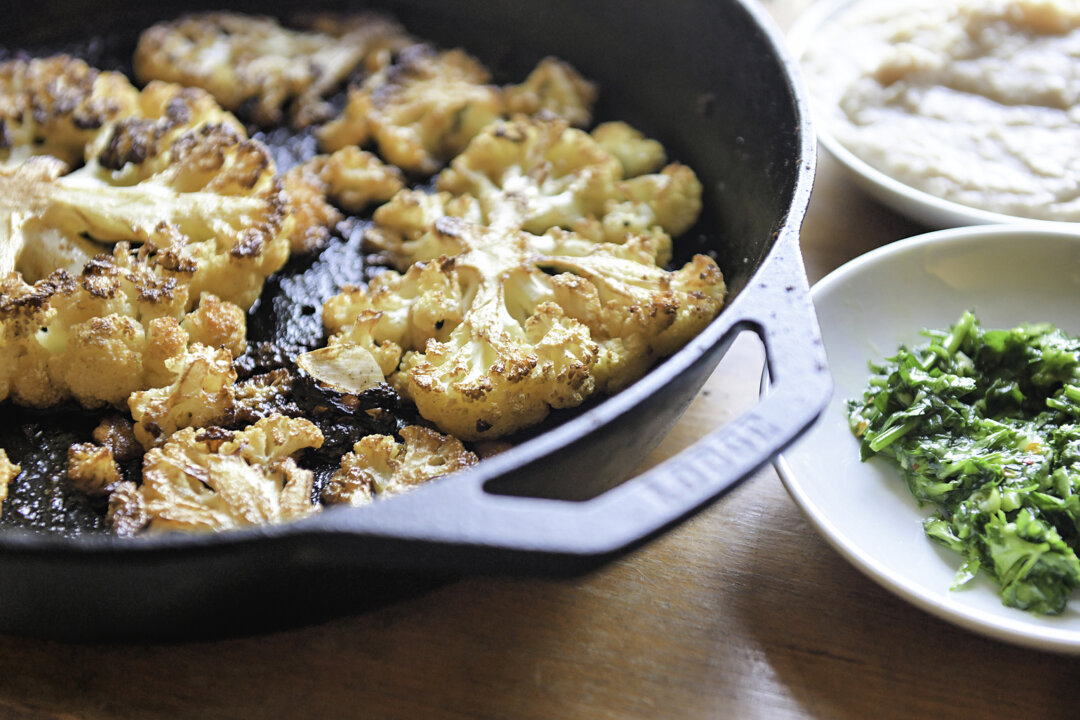 Cauliflower ‘Steaks’ Are Tender on the Inside and Crispy on the Outside