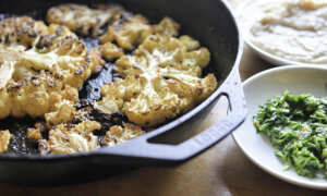 Cauliflower ‘Steaks’ Are Tender on the Inside and Crispy on the Outside