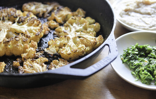 Cauliflower ‘Steaks’ Are Tender on the Inside and Crispy on the Outside