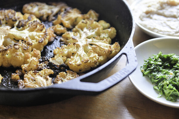 Cauliflower ‘Steaks’ Are Tender on the Inside and Crispy on the Outside
