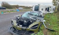 Supercar Driver Banned for Six Months After Crashing McLaren Into Motorhome