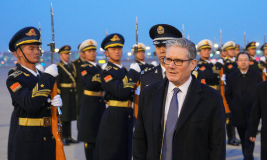 Starmer Arrives in China, Promising to Make ‘Real Progress’ With Xi Jinping