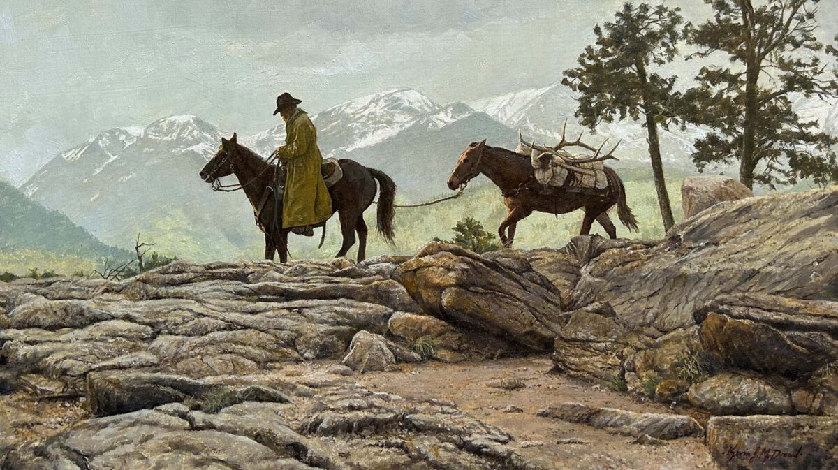The horse was introduced to the Americas by Spaniards in the 16th century. (Courtesy of Kevin McDonald)