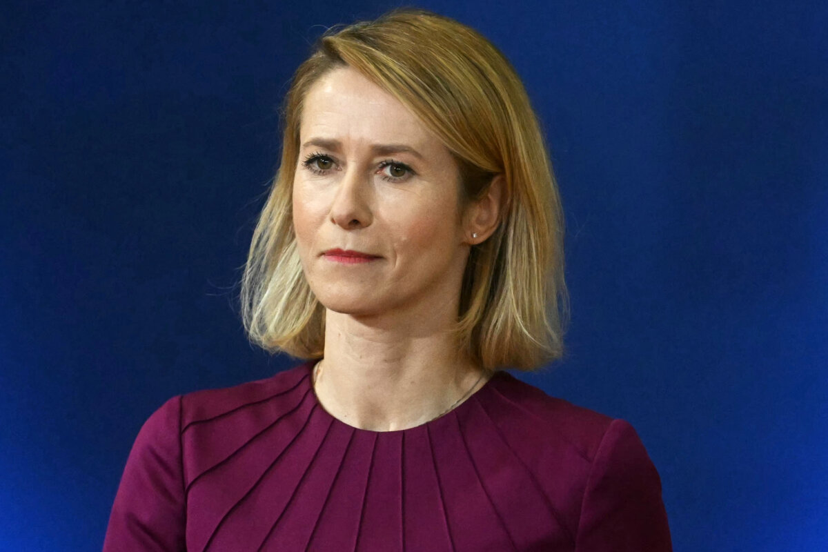 EU High Representative and Vice-President for Foreign Affairs and Security Policy Kaja Kallas arrives for a European Council meeting to discuss recent developments in transatlantic relations, in Brussels, on Jan. 22, 2026. (Nicolas Tucat/AFP via Getty Images)