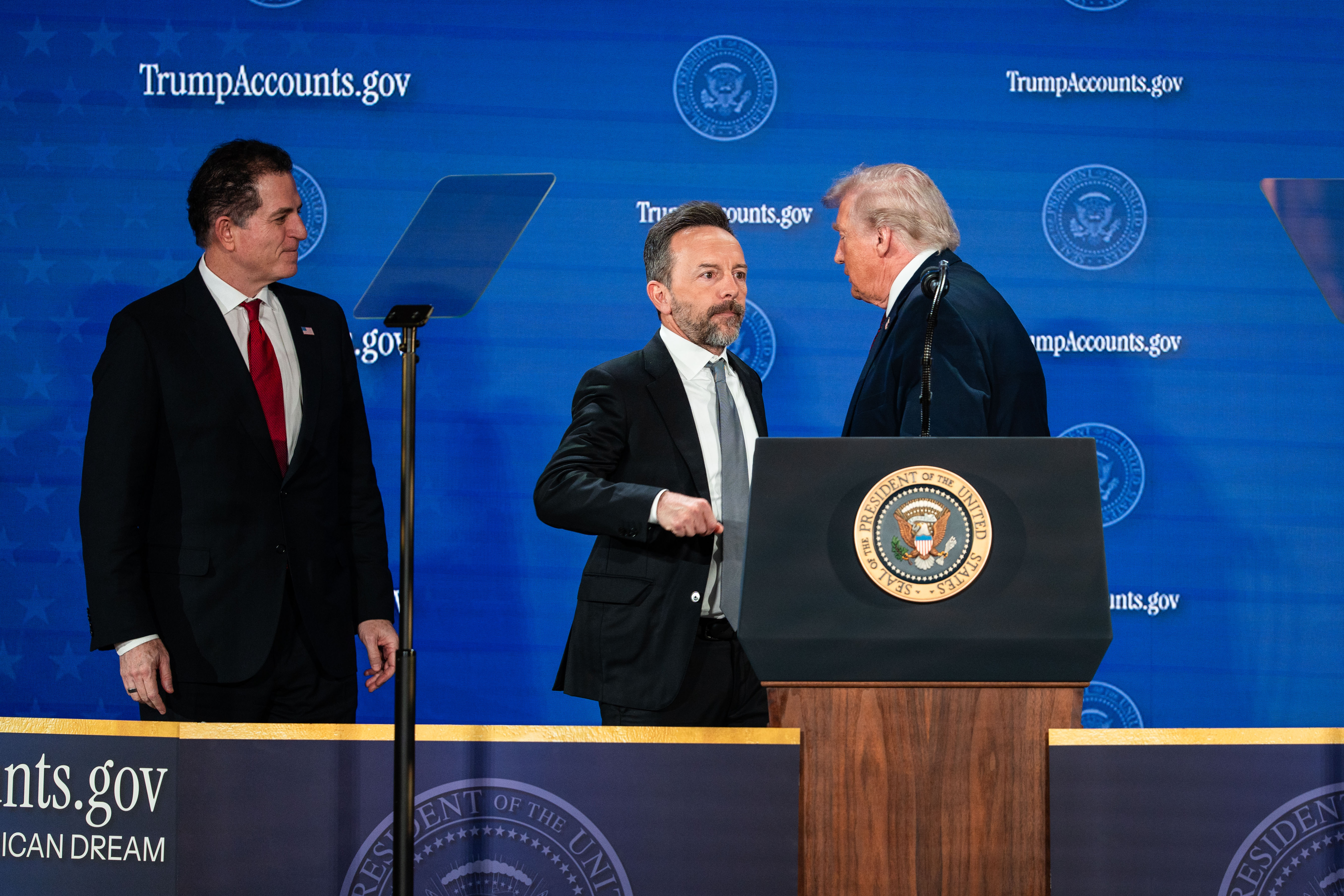 POTUS, Trump, Brad Gerstner, Michael Dell