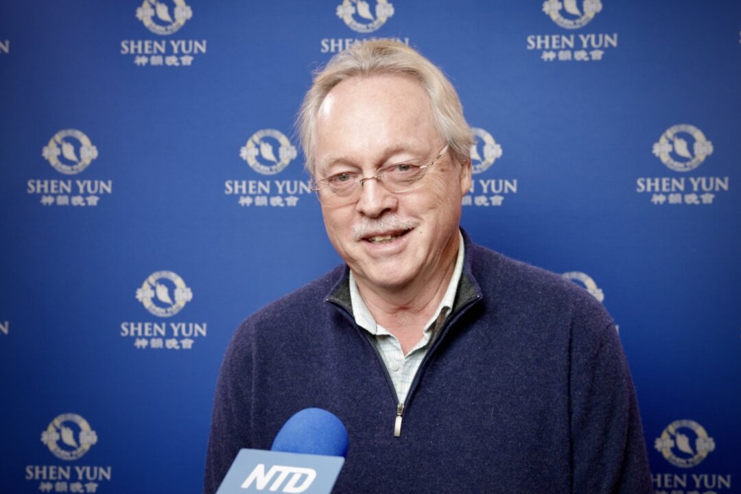 David Cutts enjoyed Shen Yun's evening performance at the California Center for the Arts in Escondido, Calif., on Jan. 28, 2026. (NTD)