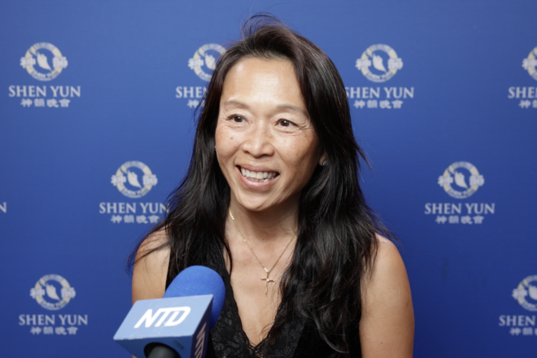 Tiffany Johnston enjoyed Shen Yun's matinee at the California Center for the Arts on Jan. 29, 2026. (NTD)