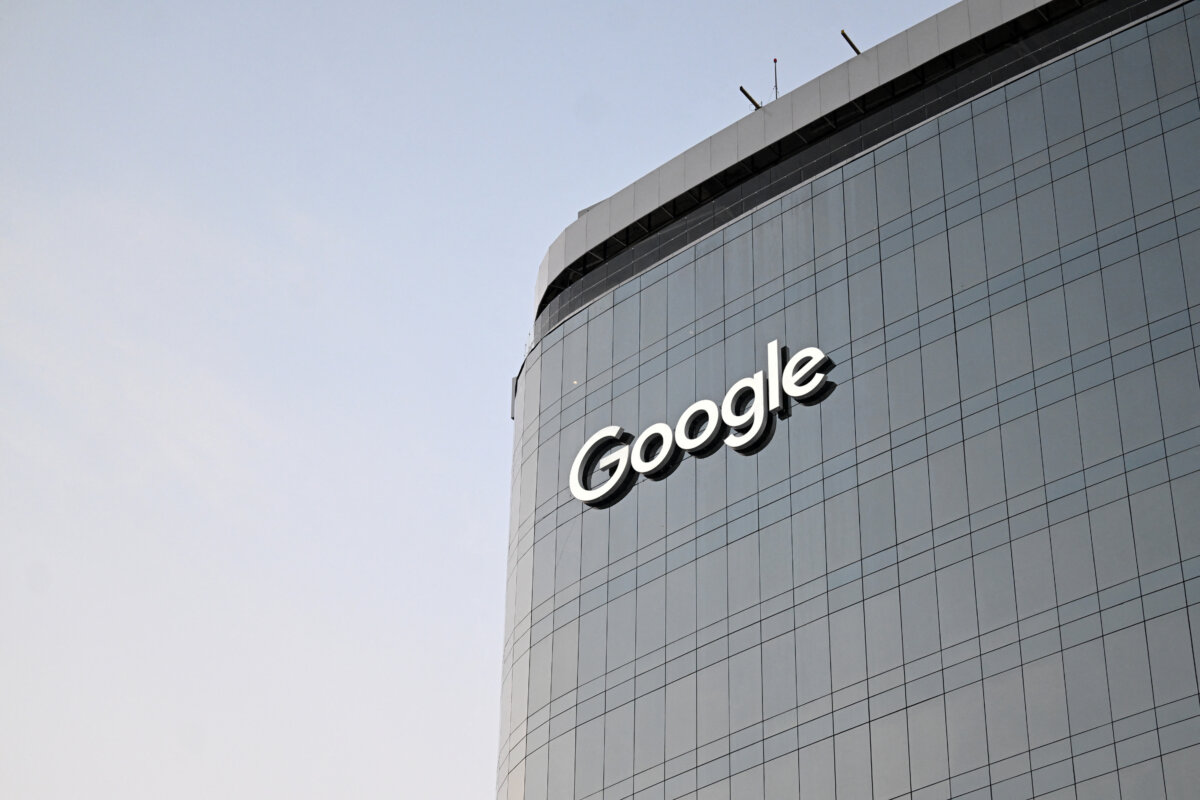View of the Google headquarters in San Salvador, El Salvador, on April 15, 2024. (Marvin Recinos/AFP via Getty Images)