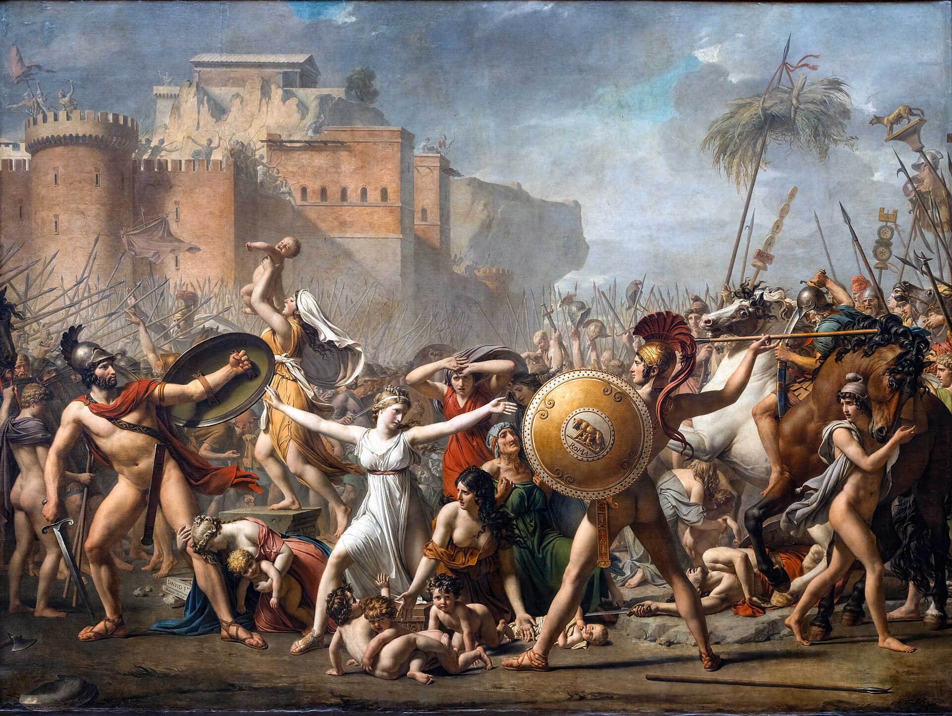 Intervention of the Sabine Women