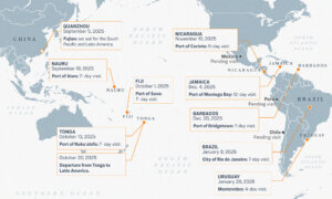Chinese ‘Hospital Ship’ Touring Latin America Suspected to Have Military Objectives