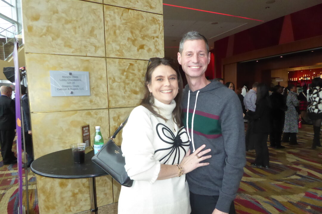 Christine and Michael Bedwell attended Shen Yun Performing Arts at the Cobb Energy Center for the Performing Arts on Jan. 31, 2026. (Frank Liang/The Epoch Times)