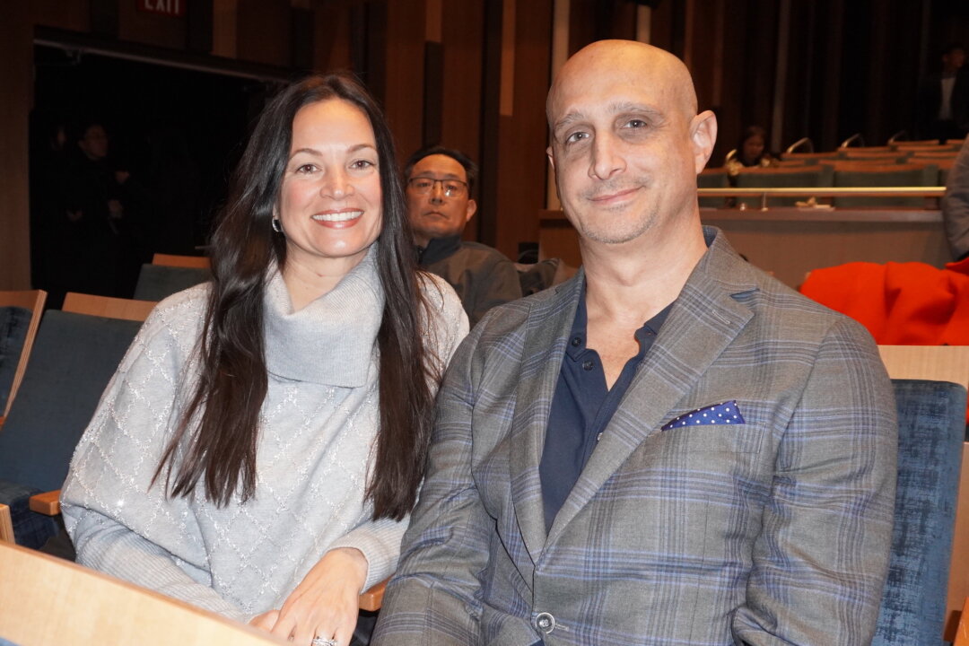 Tawnie and CJ Breaux enjoyed Shen Yun's evening show at the CFISD Visual and Performing Arts Center on Jan. 31, 2026. (Sally Sun/The Epoch Times)