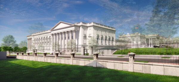 Trump Releases Rendering of Planned White House Ballroom