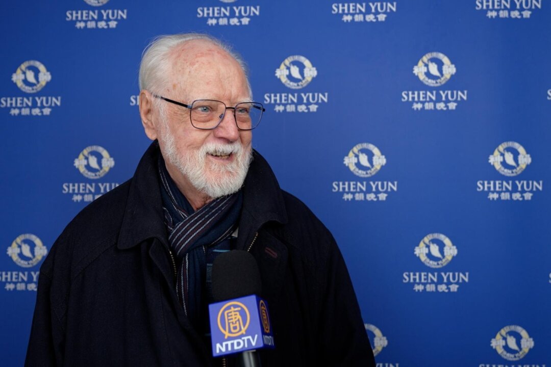 Karl Elsener, a missionary priest, said he was moved by Shen Yun at the Zénith in Strasbourg on Feb. 3, 2026. 2026. (NTD)