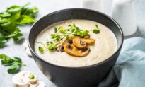 Immune-Boosting Cream of Mushroom Soup 