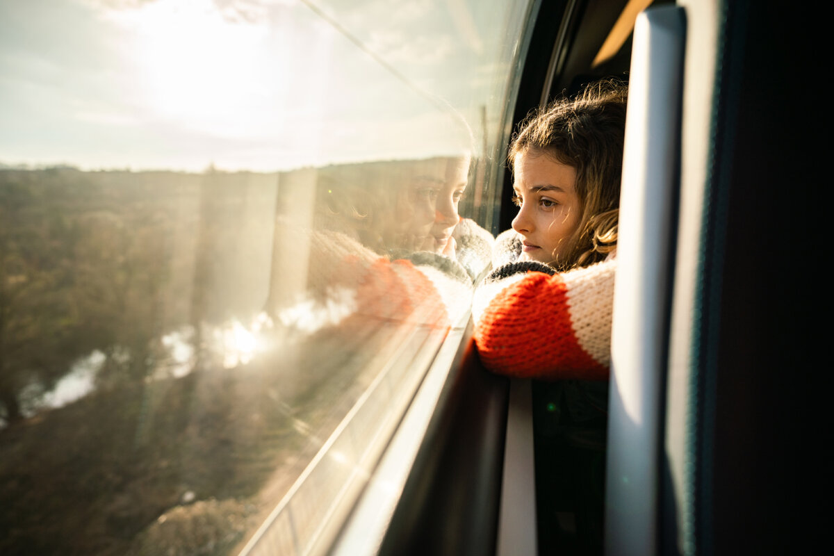 Train travel engages the senses in ways that most high-speed transportation does not. (StockPlanets/Getty Images)